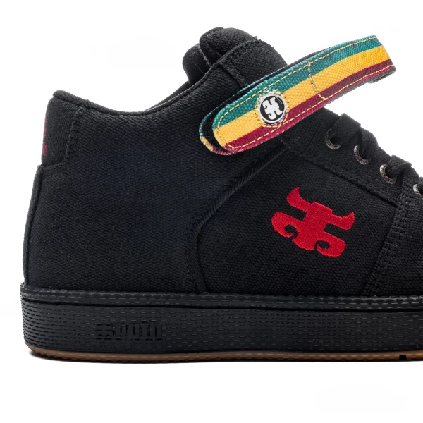 Zapatillas Ipath "Grasshopper" - Black Hemp Rasta - Imagen 6